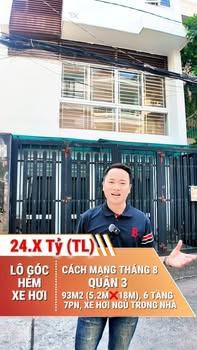 Nhà Phố Mặt Tiền Kinh Doanh Quận 3 - 93m² - 6 Tầng - Sẵn Sàng Ở Ngay