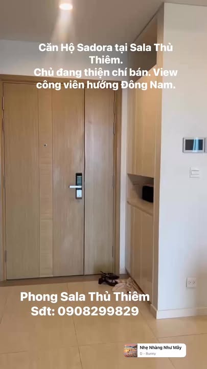 Căn hộ Sadora Sala 88m² 13 tỷ - View đẹp Marina