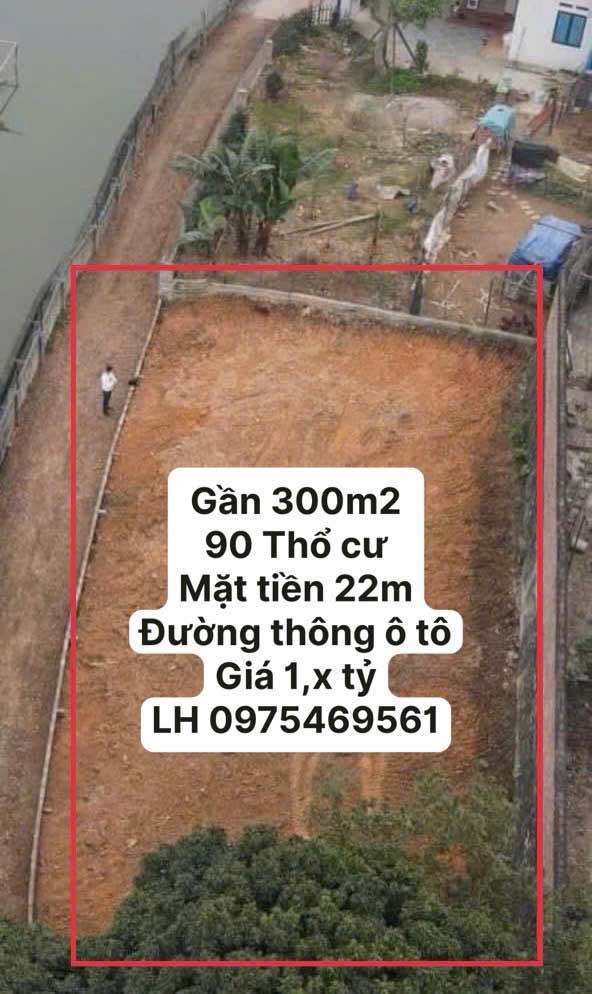 Đất nền Thịnh Đán 300m² giá 1.x tỷ - Đường to ô tô