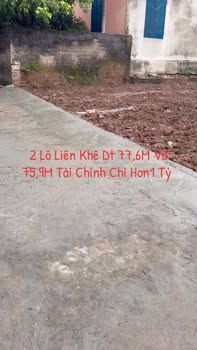 Đất Nền Khoái Châu, Hưng Yên - 77.6m² Sổ Đỏ Vuông Vắn Giá 1.3 Tỷ