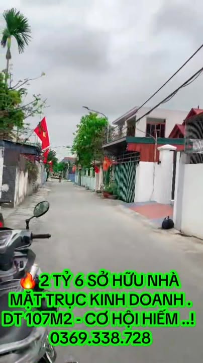 Nhà Phố Nông Xá An Dương 106m² giá 2.6 tỷ - Mặt tiền kinh doanh đắc địa!