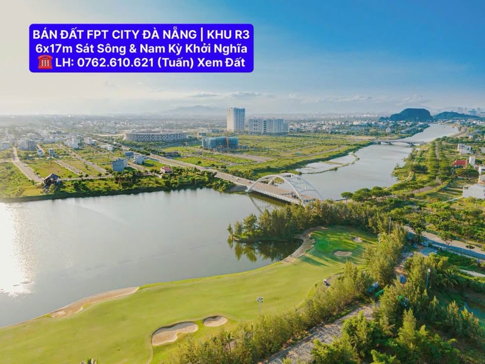 Đất Nền FPT Đà Nẵng R3 - 102m² Gần Sông Cổ Cò, Sổ Hồng Lâu Dài