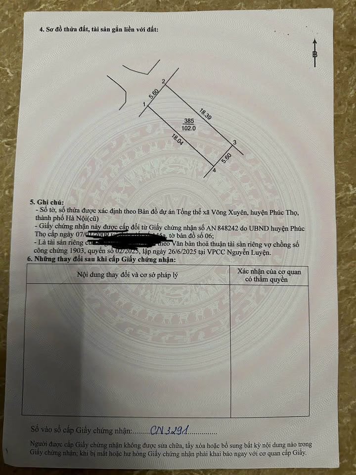 Đất Nền Võng Xuyên Phúc Thọ 102m² - Kinh Doanh Tuyệt Vời, View Hồ Mát Lạnh