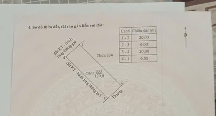 Đất nền Kim Sơn, Ninh Bình 120m² - Sổ đỏ full thổ cư, vuông vắn