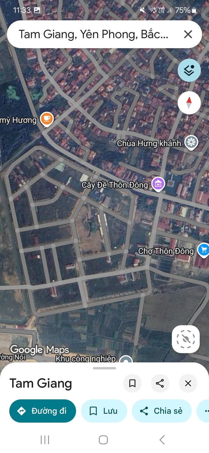 Đất nền Tam Giang, Yên Phong 100m² - Tiềm năng tăng giá vượt trội!