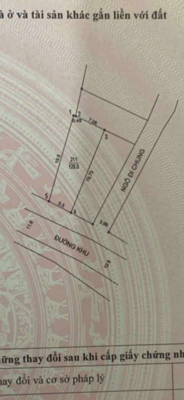 Đất Nở Hậu 128m² Xuân Mai - Kinh Doanh Sầm Uất - Sổ Đỏ Chính Chủ