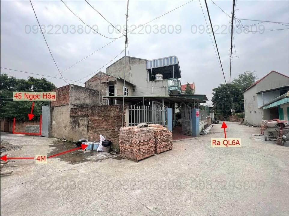 Bán Gấp Đất Ngọc Hòa, Chương Mỹ 45m² - Sổ Đỏ Full Thổ Cư, Ô Tô Tới Nhà