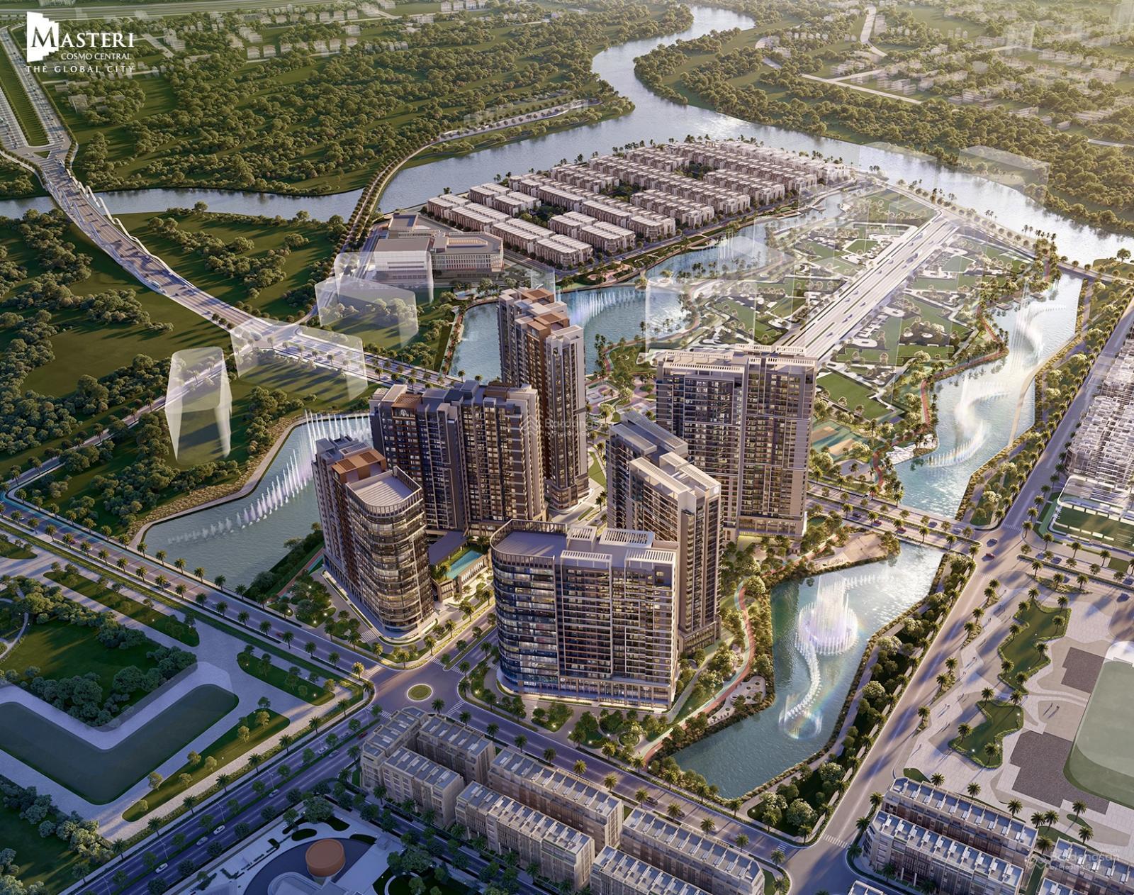 Căn hộ Masteri Cosmo Central 74.6m² 8.186 tỷ View đẹp