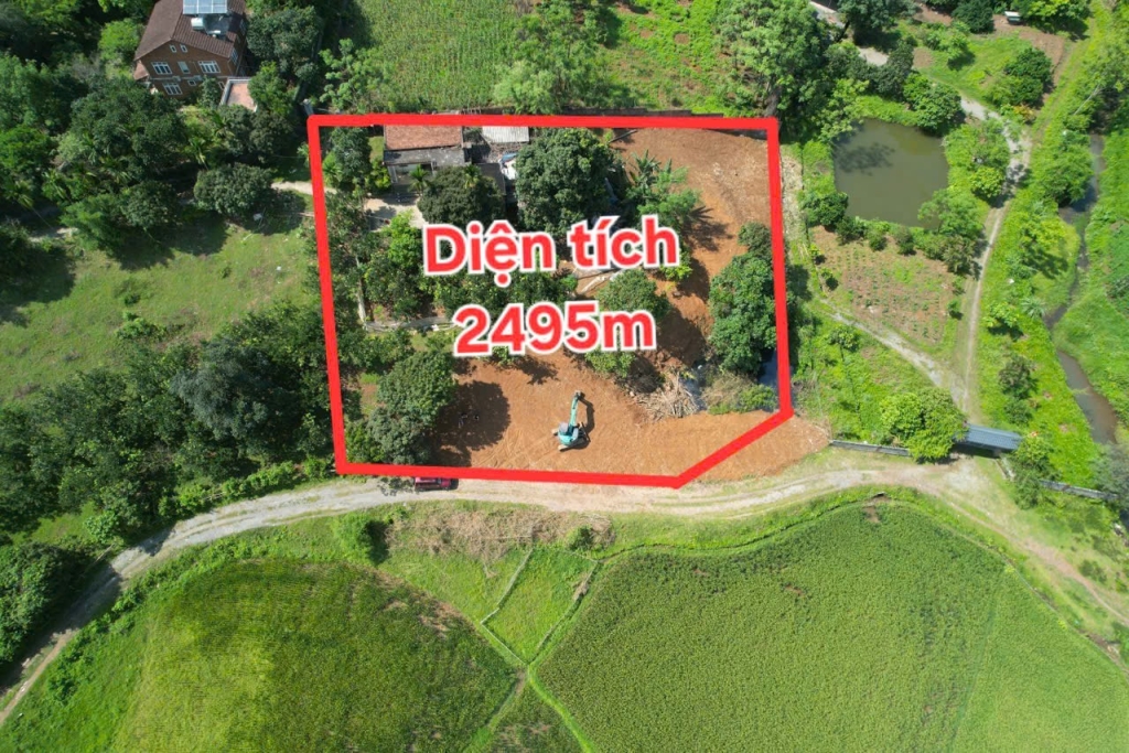 Đất nền Lương Sơn 2.495m² 8,98 tỷ - Sổ đỏ chính chủ