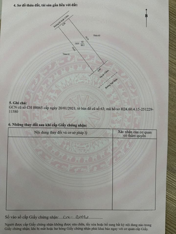 Đất mặt phố Ngô Hoán Hải Dương 88m² - Pháp lý rõ ràng