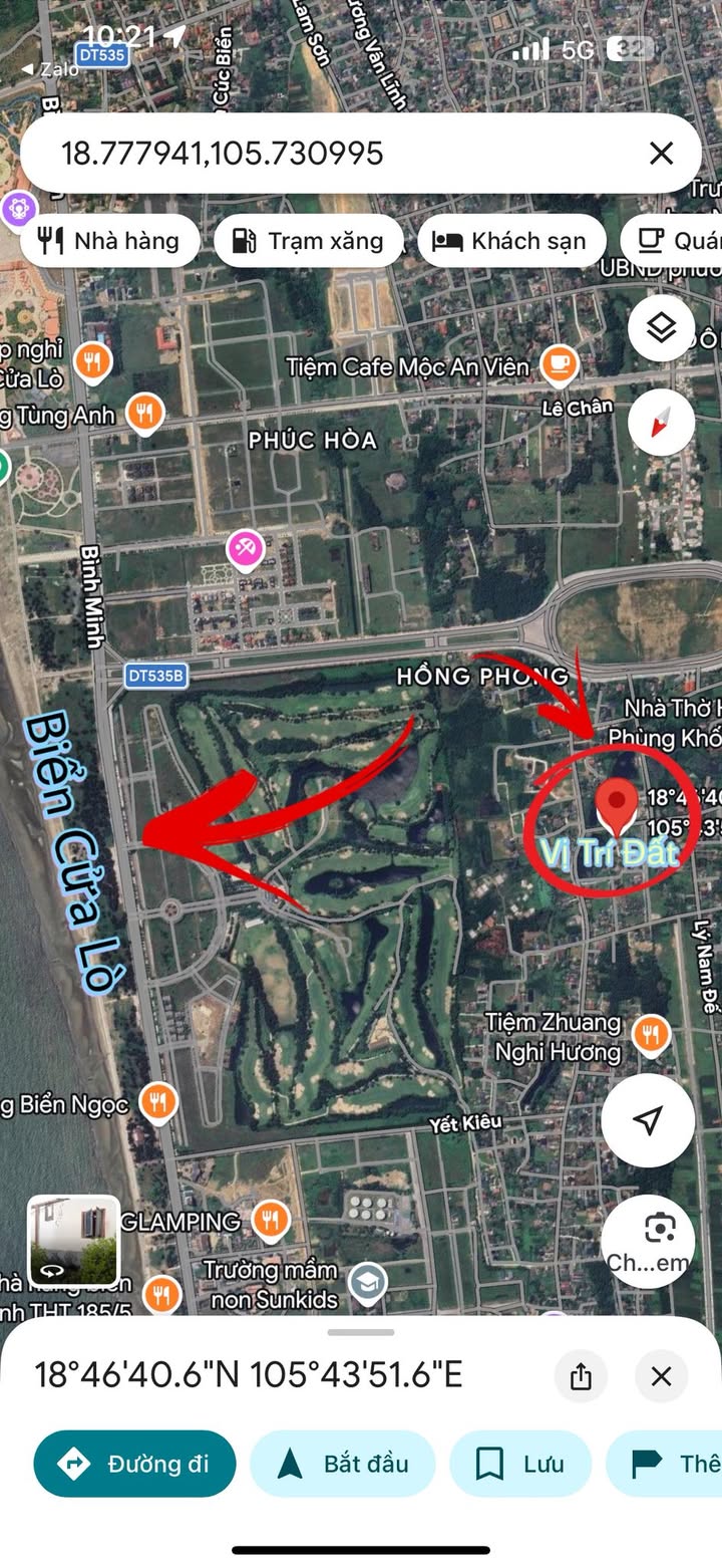 Đất nền Nghi Hương Cửa Lò 200m² 4 tỷ - Sổ đỏ chính chủ