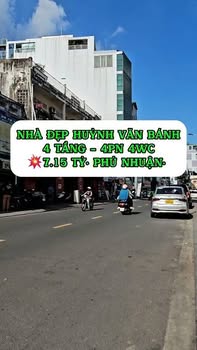 Nhà Huỳnh Văn Bánh Phú Nhuận 34m² 7.15 tỷ - Chính chủ