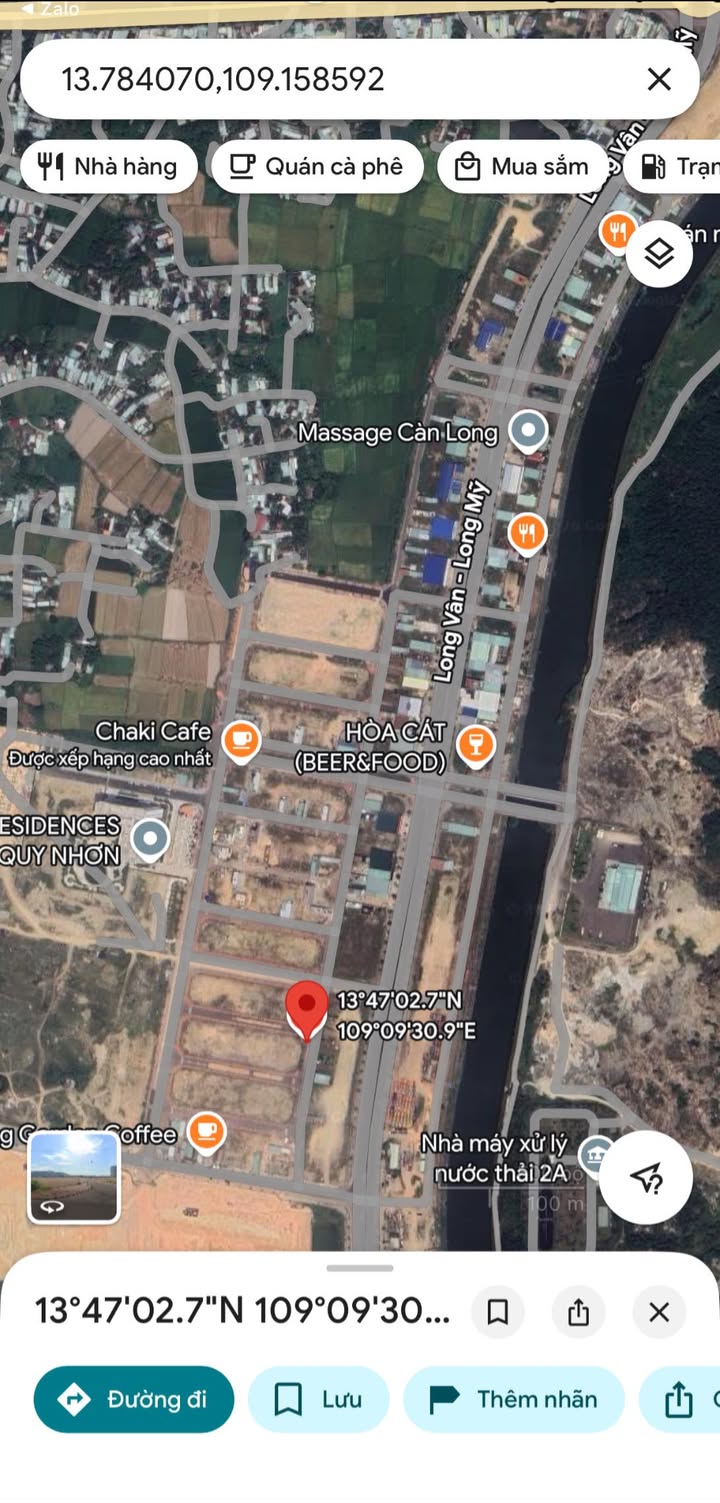 Đất nền Long Vân Tuy Phước 100m² 3 tỷ - Sổ hồng sẵn