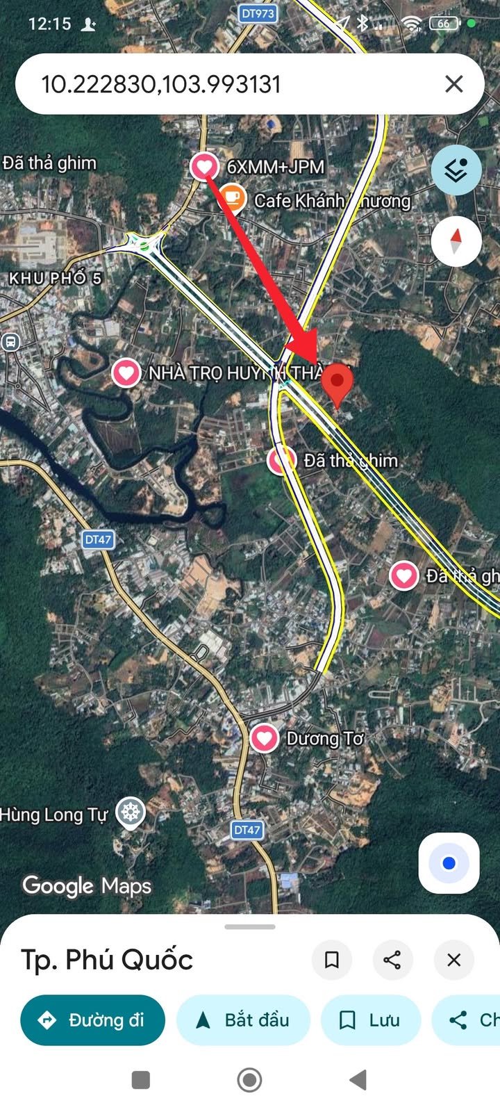 Đất nền Phú Quốc Đại lộ Đông Tây 500m² 2 tỷ - Đường to ô tô