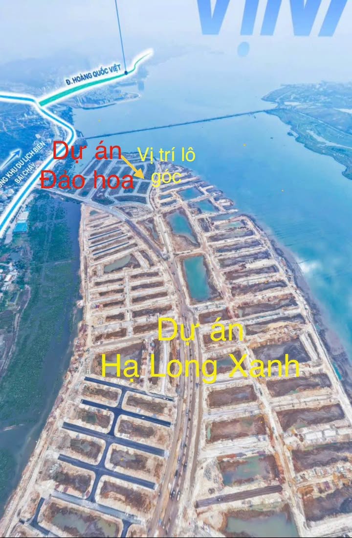 Đất nền Đồn Điền Đảo Hoa Vân Đồn 288m² 5x triệu/m² - Sổ đỏ chính chủ