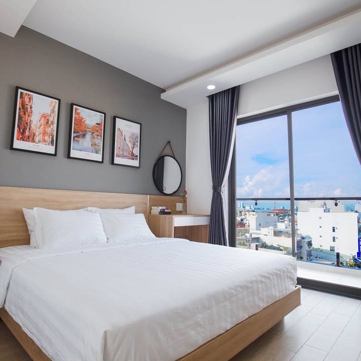 Căn hộ mini Vũng Tàu P8 28m² 5-6.5tr - View đẹp ban công