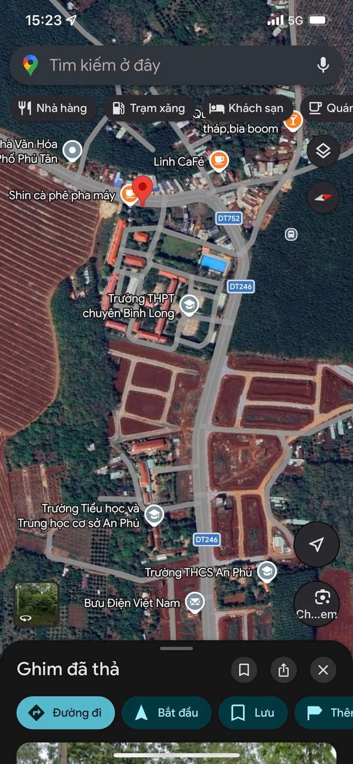 Đất nền DT 752 Chơn Thành 138m² 1 tỷ - Đất thổ cư 100%