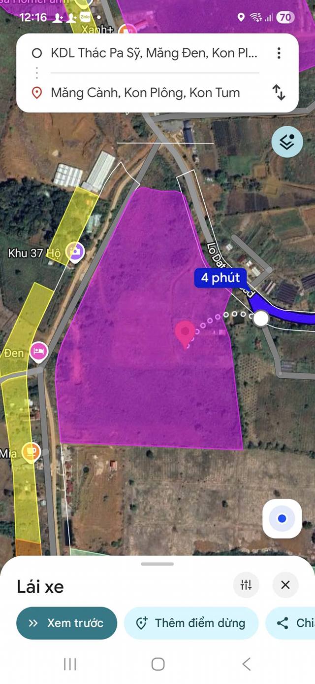 Đất nền Măng Đen Kon Tum 1000m² 2 tỷ - Sổ hồng sẵn