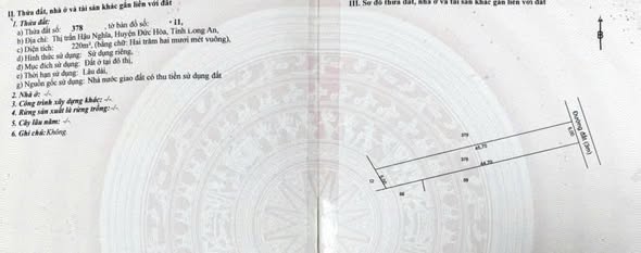 Đất thổ cư Hậu Nghĩa 445m² 4.45 tỷ - Sổ đỏ chính chủ
