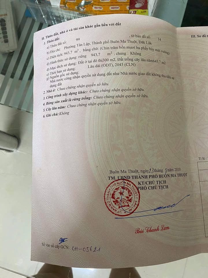 FrontHouse Nguyễn Văn Cừ Tuy Hòa 535m² 16 tỷ - Chính chủ bán