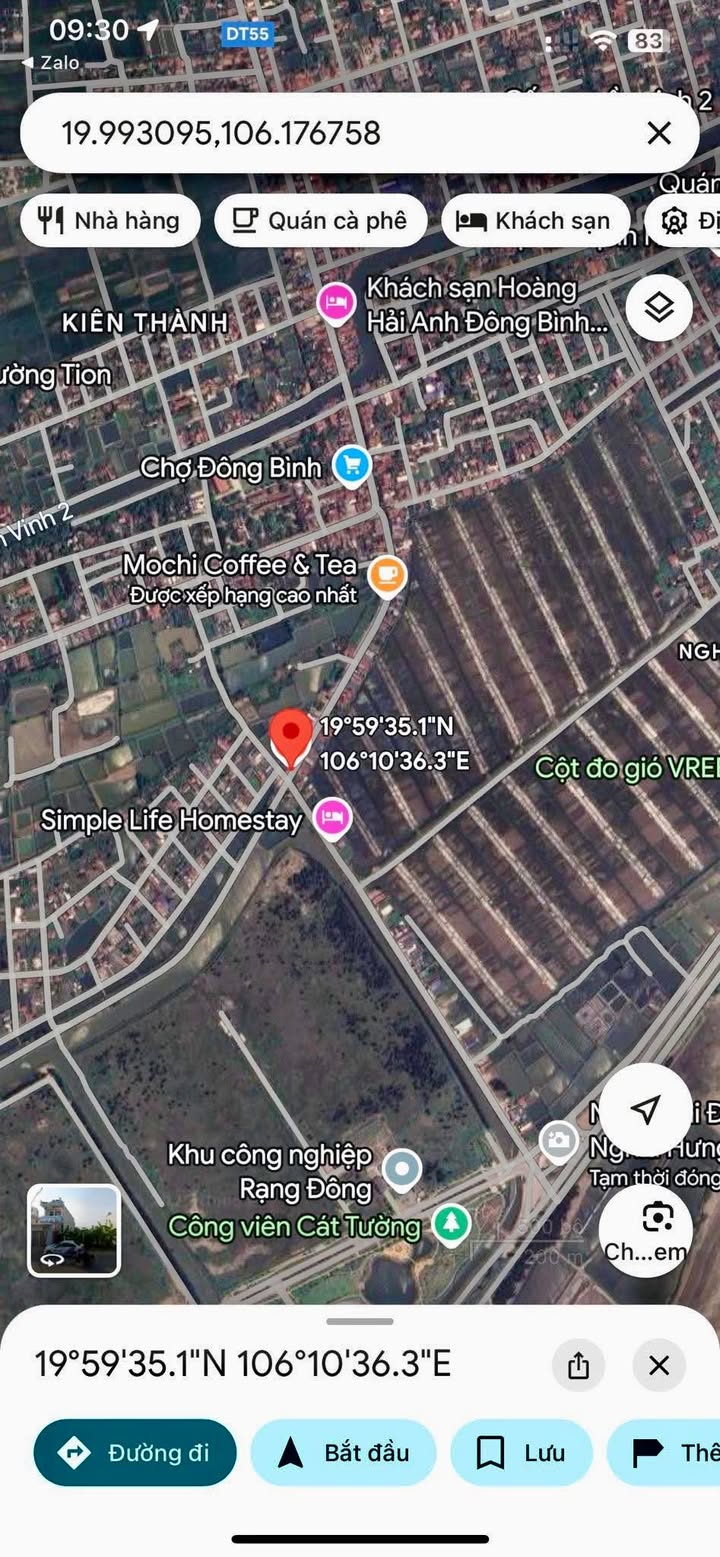 Đất nền Rạng Đông 60m2 giá 3 tỷ - Sổ đỏ chính chủ