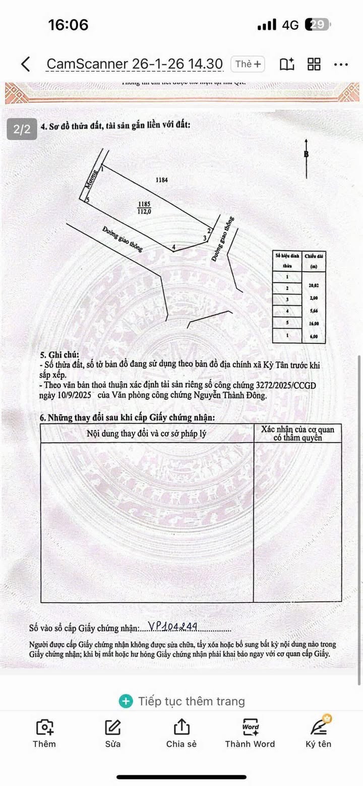 Đất nền Xã Kỳ Hoa 120m² 1.9 tỷ - Đất thổ cư 100%