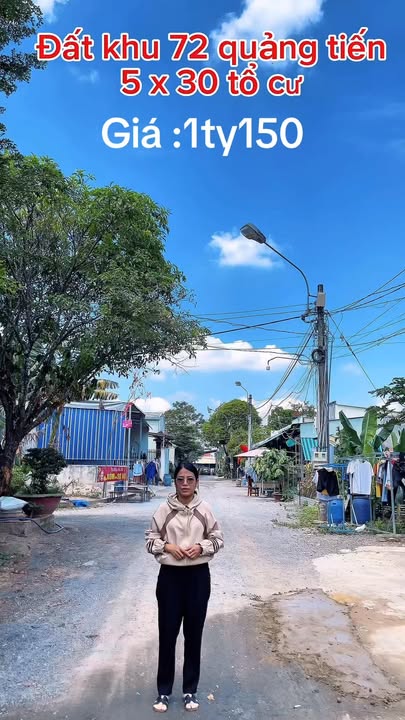 Đất nền Quảng Tiến Trảng Bom 150m² 1.15 tỷ - Sổ đỏ chính chủ