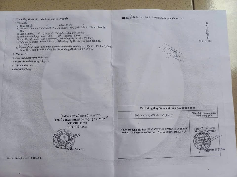 Đất nền Quốc lộ 91 Cần Thơ 16.000m² giá 32 tỷ - Giá F0 CĐT