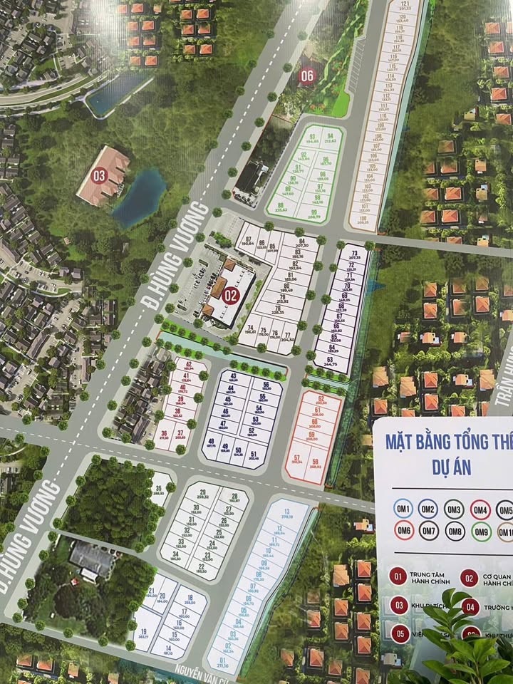 Đất nền Grand City Quán Hàu 133m² 1,73 tỷ - Sổ đỏ chính chủ
