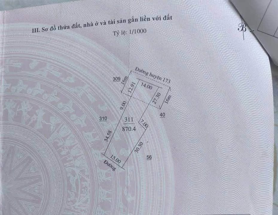 Đất mặt tiền Châu Hòa 870m² 1,7 tỷ - Đường to ô tô