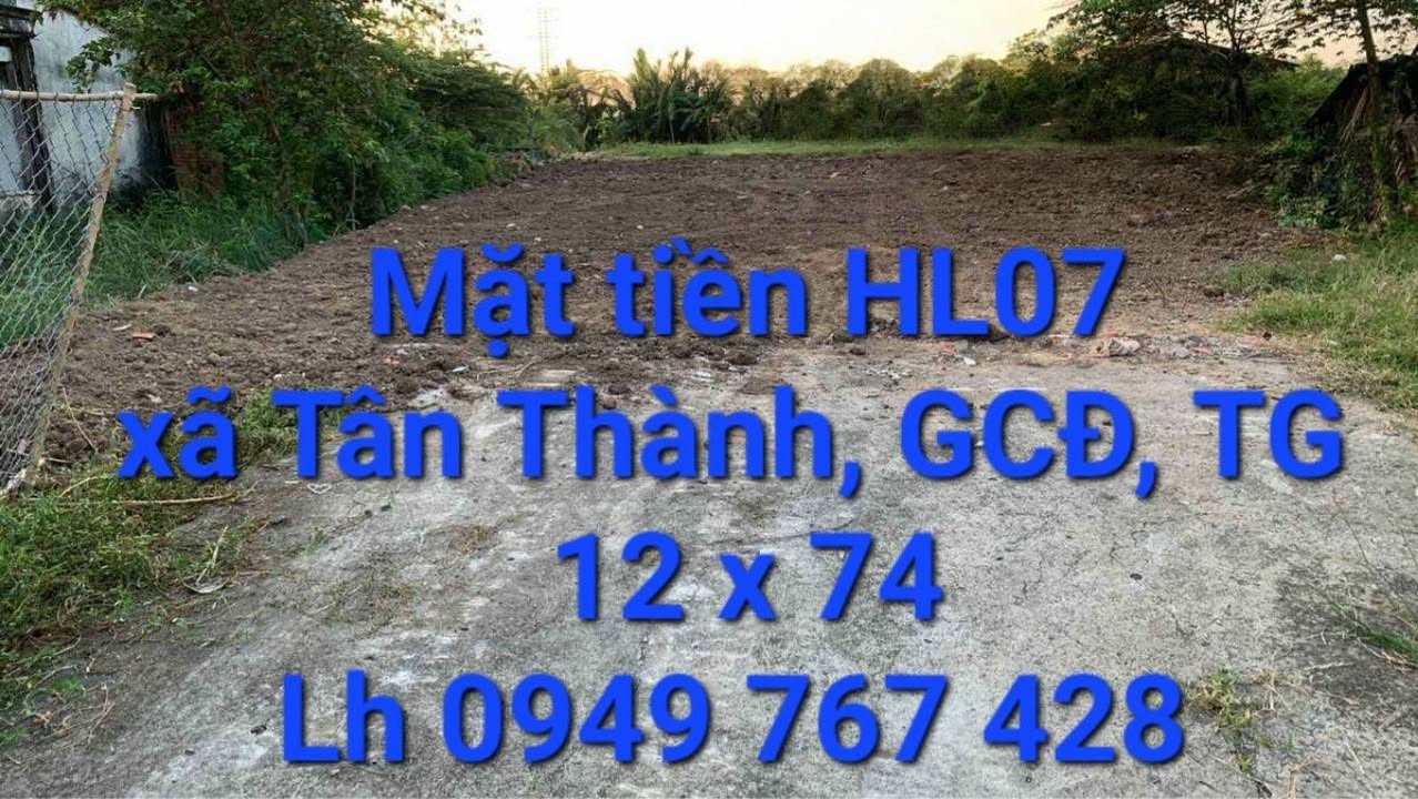 Đất nền HL07 Tân Thành 898m² 2 tỷ - Sổ hồng chính chủ
