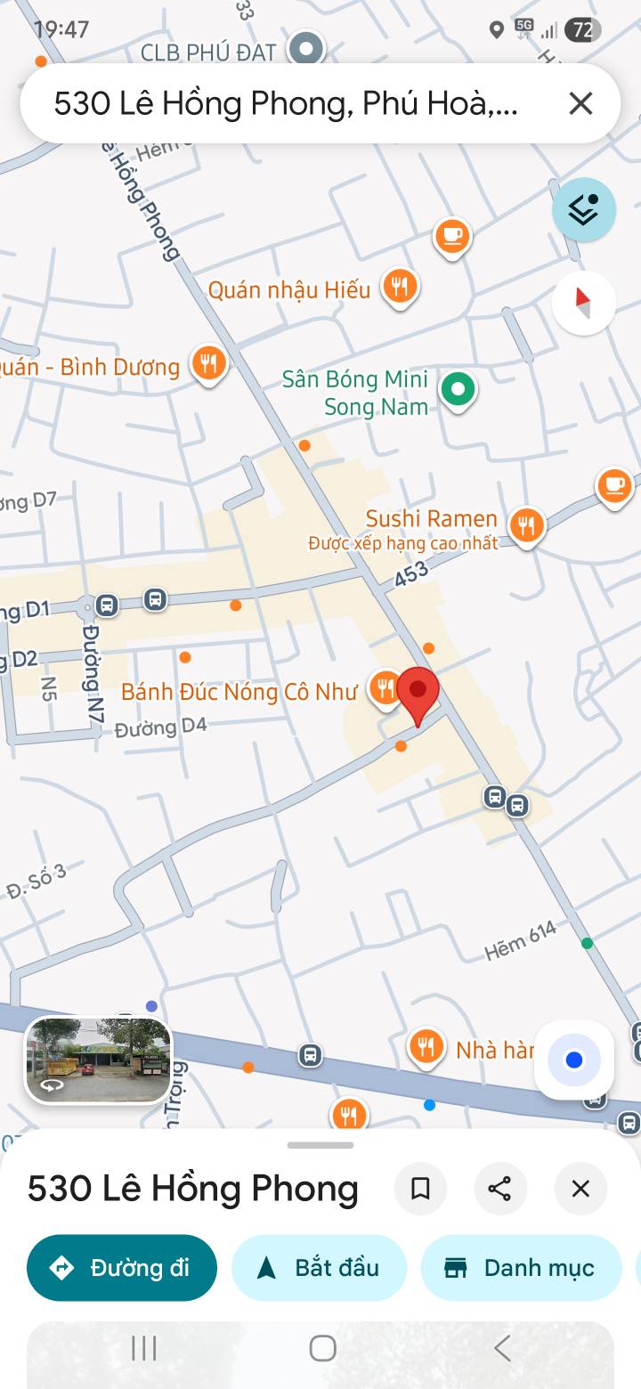 Đất nền Lê Hồng Phong Dầu Tiếng 300m² - Đường to ô tô