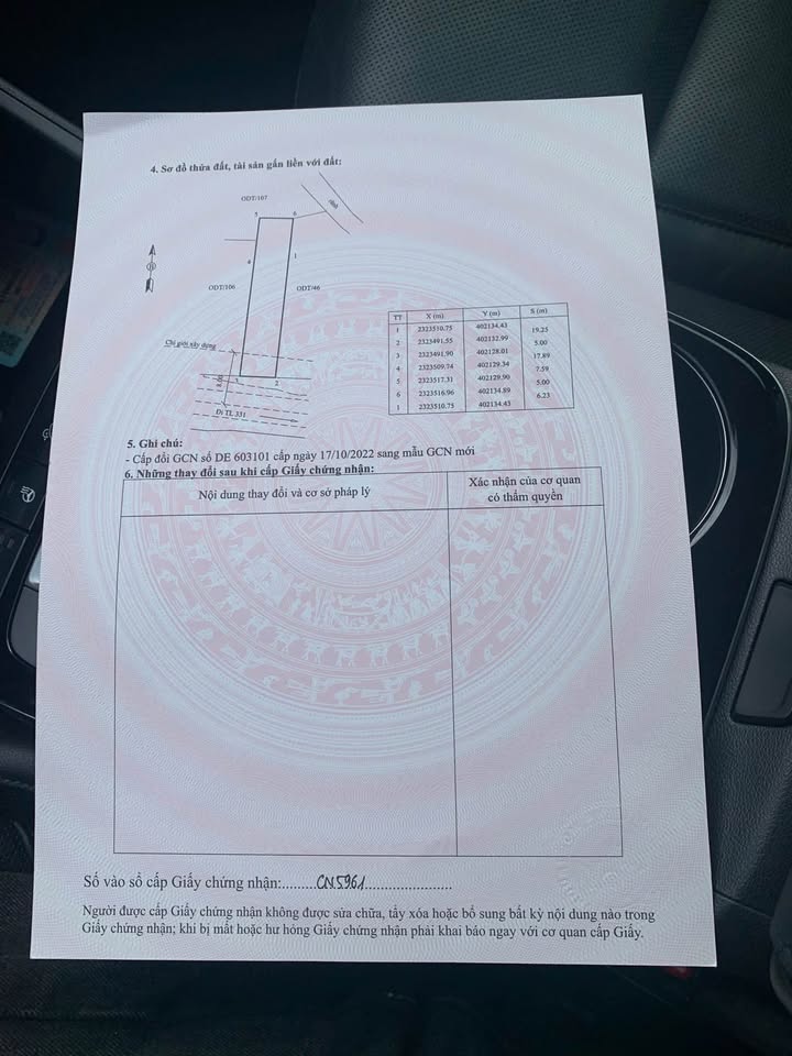 Đất nền Mai Hòa Đông Mai 127m² giá 15 triệu - Đường to ô tô