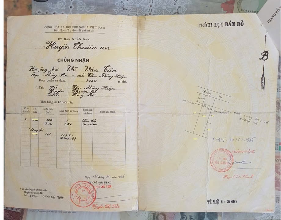 Đất DT743 Dĩ An 3039m² 30 triệu - Hạ tầng hoàn thiện