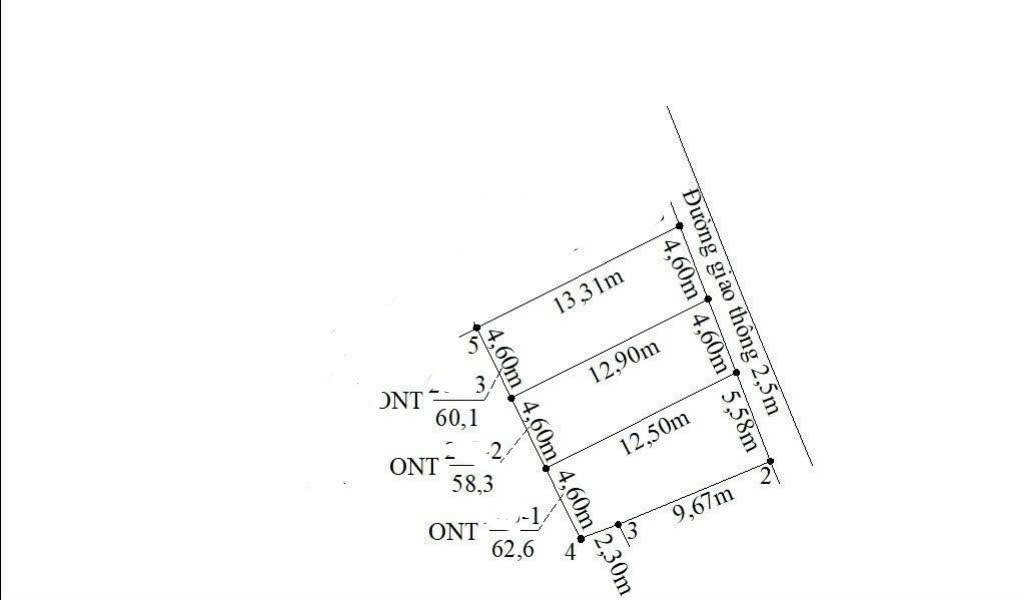 Đất Bình Trinh Đông Long An 60m² 239tr - Sổ đỏ chính chủ