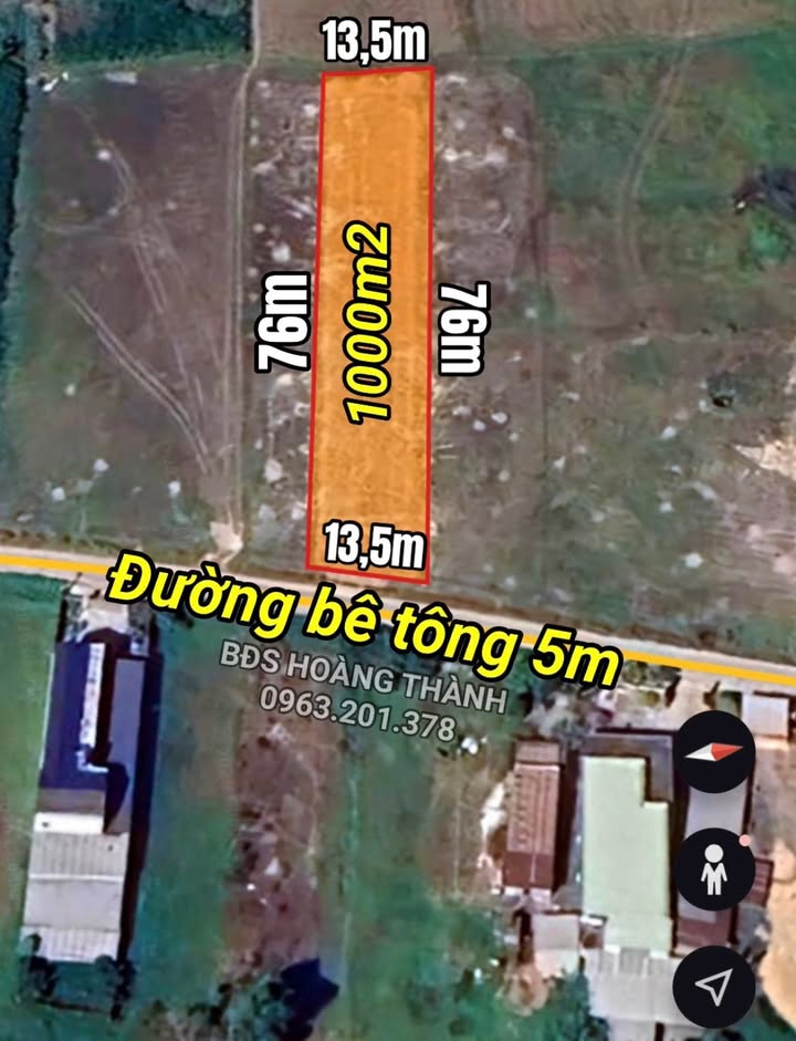 Đất nền Đức Lập Hạ 1.000m² 5,5 tỷ - Tiềm năng tăng giá sát Vành Đai 4