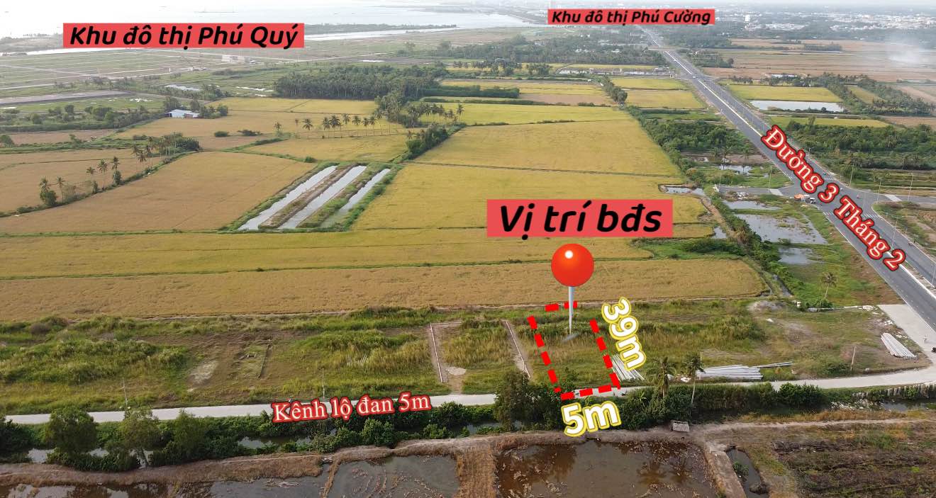 Đất nền Rạch Giá 1.955m² giá 1 tỷ - Sổ hồng riêng