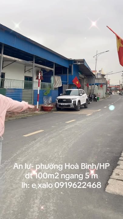 Đất An Lư cũ Hòa Bình 100m² thỏa thuận - Sổ đỏ chính chủ