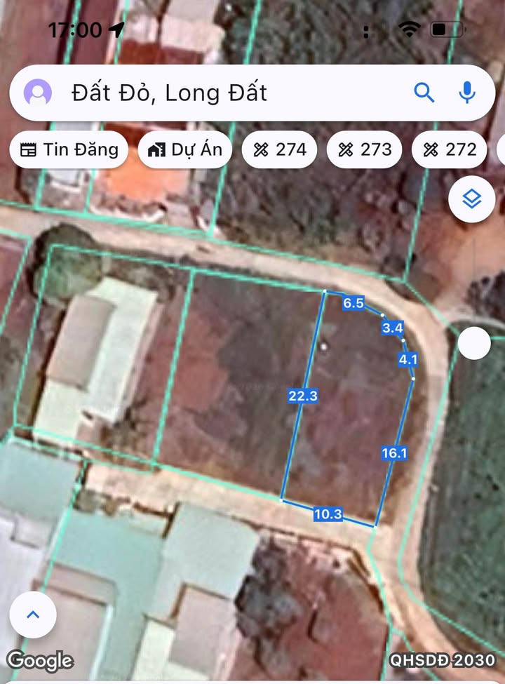 Đất nền Lê Duẩn Vũng Tàu 220m² 990 triệu - Sổ đỏ chính chủ