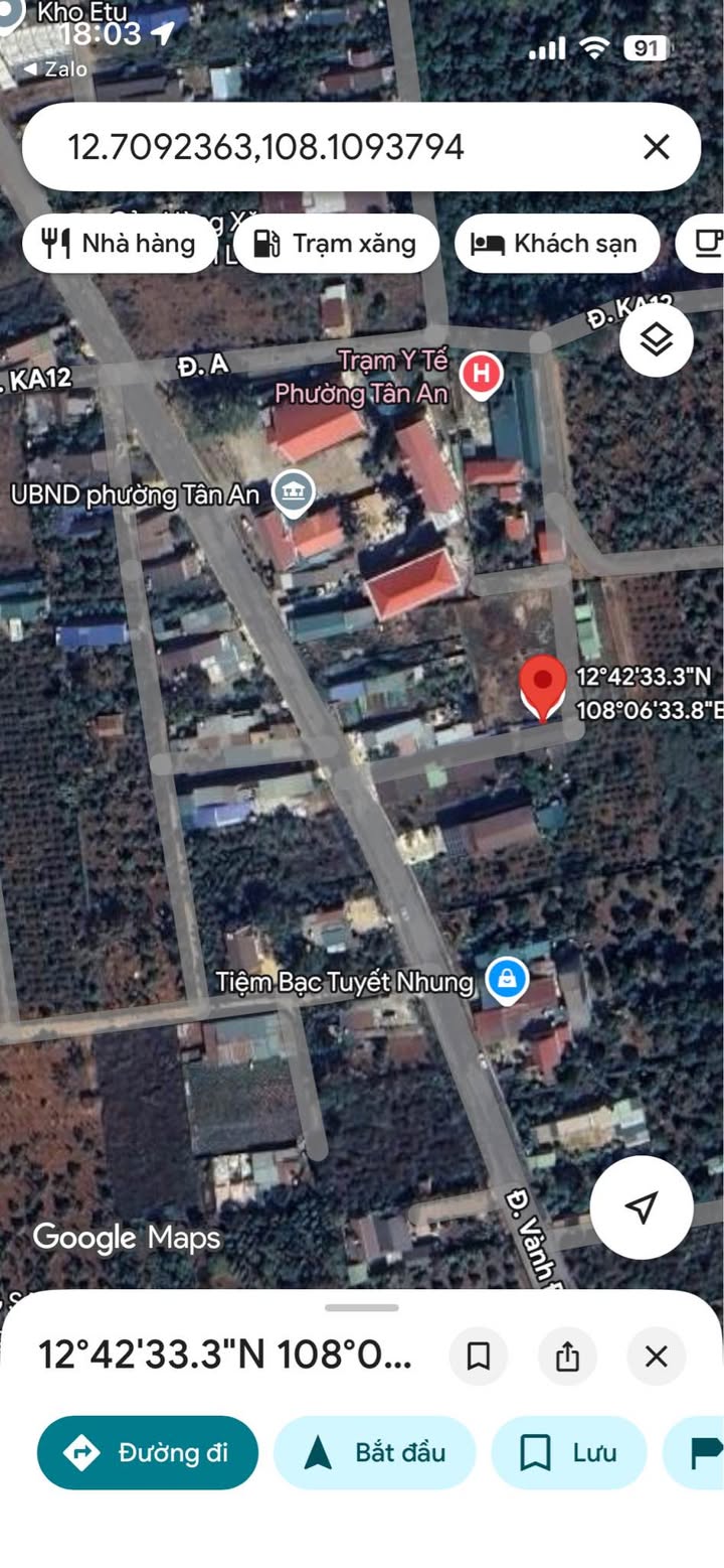 Đất Tân An Buôn Ma Thuột 126m² 1.55 tỷ - Sổ đỏ chính chủ