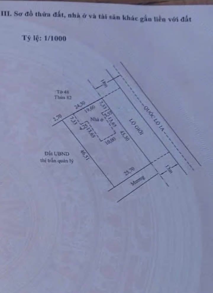 Đất nền Lăng Cô Phú Lộc 1.200m² mặt tiền QL1A - Đường to ô tô