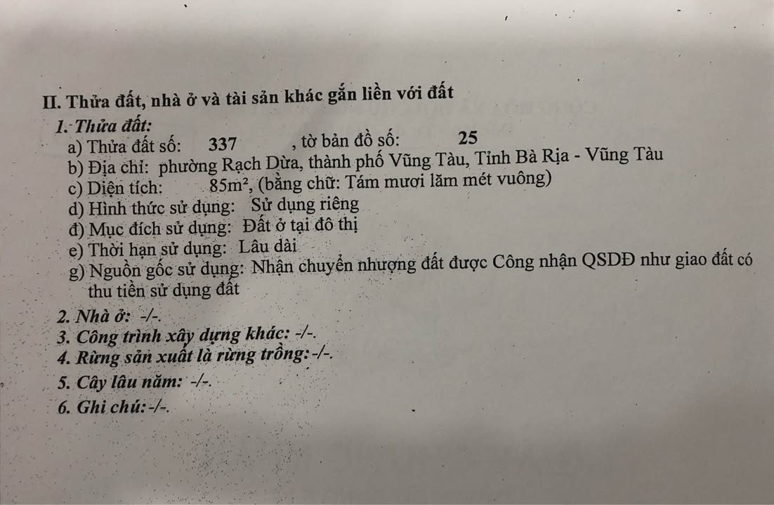 Nhà cấp 4 hẻm 20 Bến Nôm 85m² 4.5 tỷ - Chính chủ bán