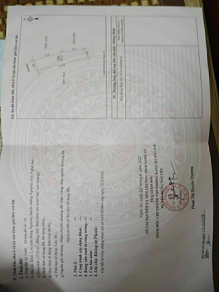 Đất nền Hưng Nguyên 130m² 2 tỷ - Đường to ô tô