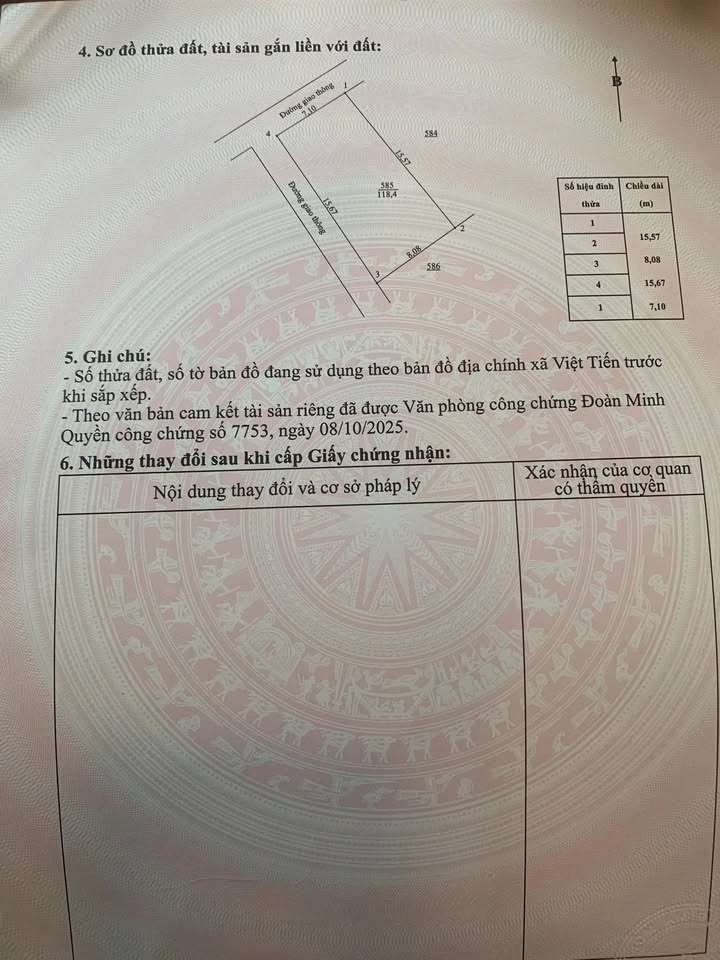 Đất QL15B Đô Lương 118m² 1 tỷ - Sổ đỏ chính chủ