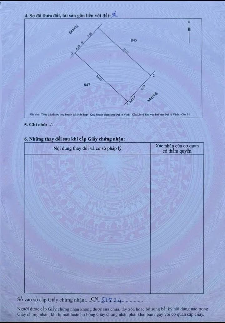 Đất tái định cư Nghi Thạch 300m² thỏa thuận - Đầu tư dài hạn