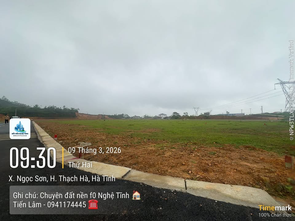 Đất nền Ngọc Sơn, Nghệ An 140m² 5xx triệu - Sổ hồng sẵn