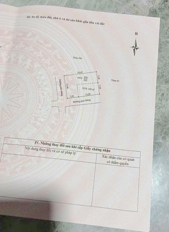 Đất xã Chí Minh Tứ Kỳ 303m² giá 1 tỷ - Tiềm năng tăng giá