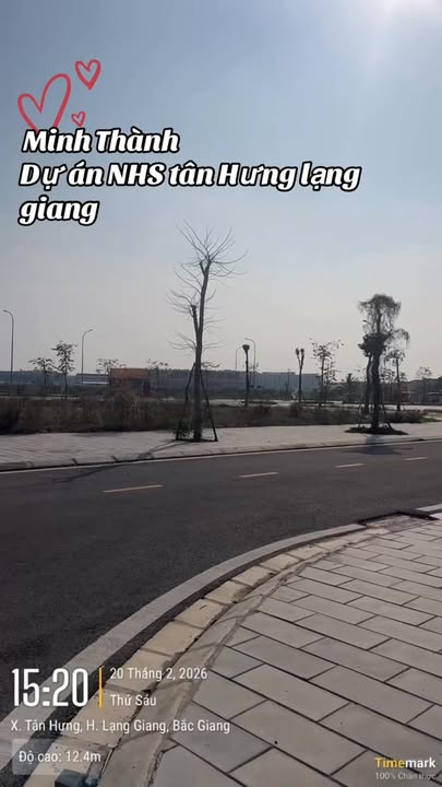 Đất nền KCN Tân Hưng Lạng Giang 80m² - Sổ đỏ chính chủ