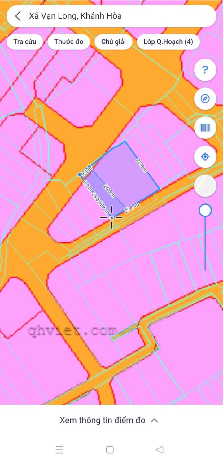 Đất nền Vạn Hưng 206m² giá 3.25 tỷ - Đường to ô tô