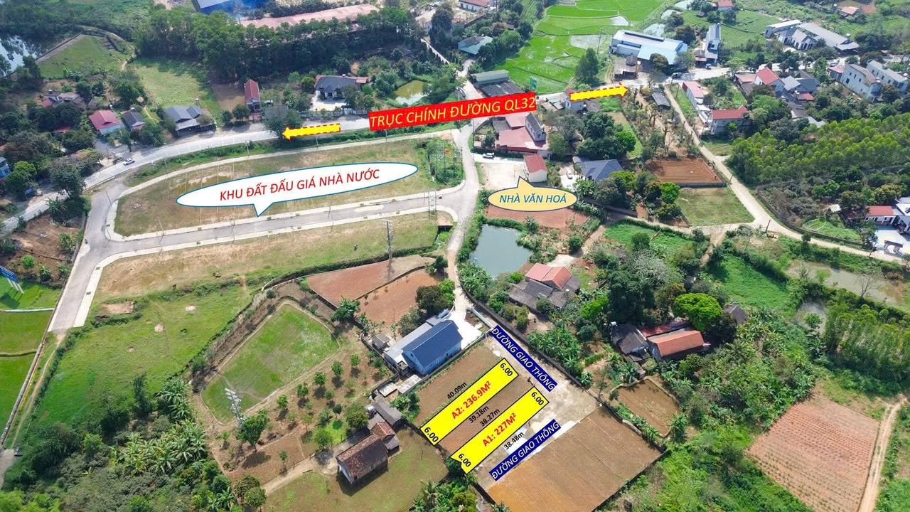 Đất nền Tam Nông 236m² giá 6xx triệu - Sổ đỏ chính chủ